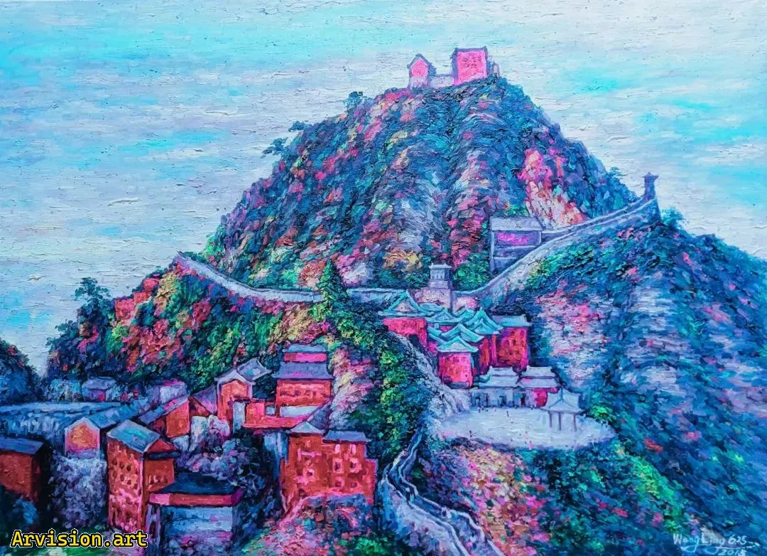 Wang Lin's Oil Painting Dream of Jinlan Mountain